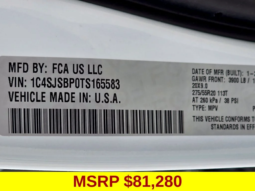 New 2026 White Jeep Limited Altitude image 43