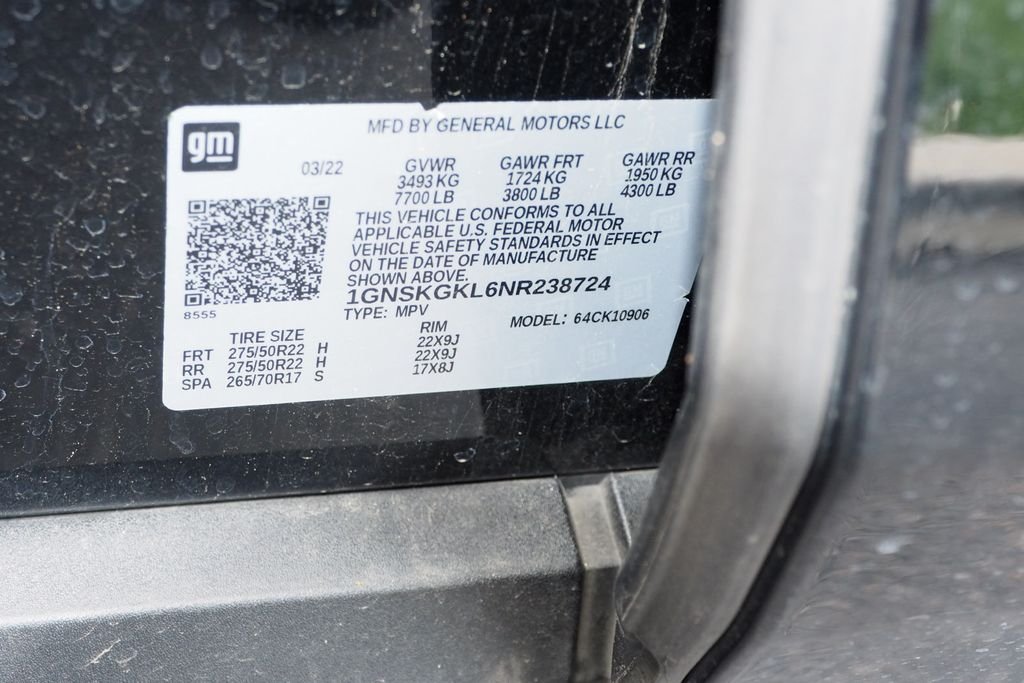 Used 2022 Black Chevrolet High Country image 32