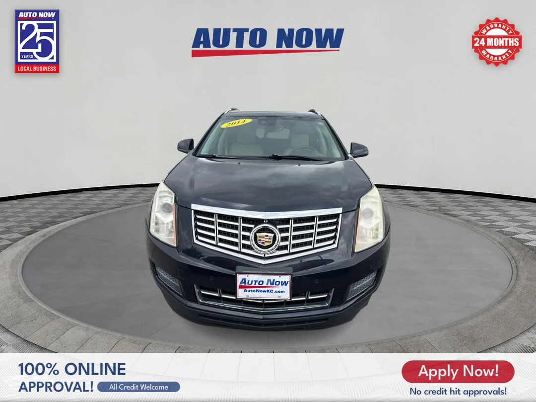 Used 2014 Blue Cadillac Luxury Collection image 2