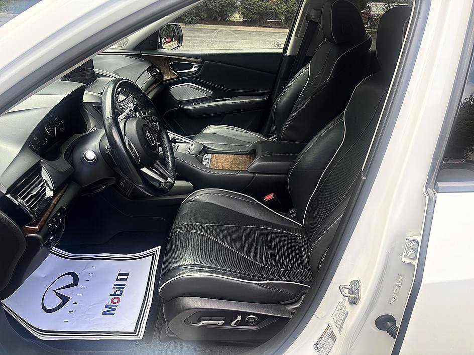Used 2020 Platinum White Pearl Acura w/Advance Pkg image 10
