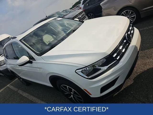 Used 2021 White Volkswagen 2.0T SE image 2