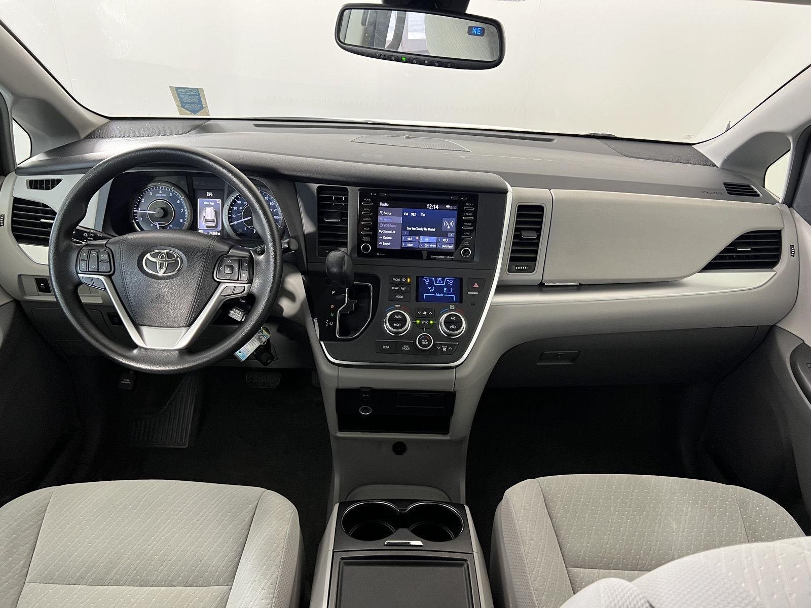 Used 2019 Super White Toyota LE 8-Passenger image 25