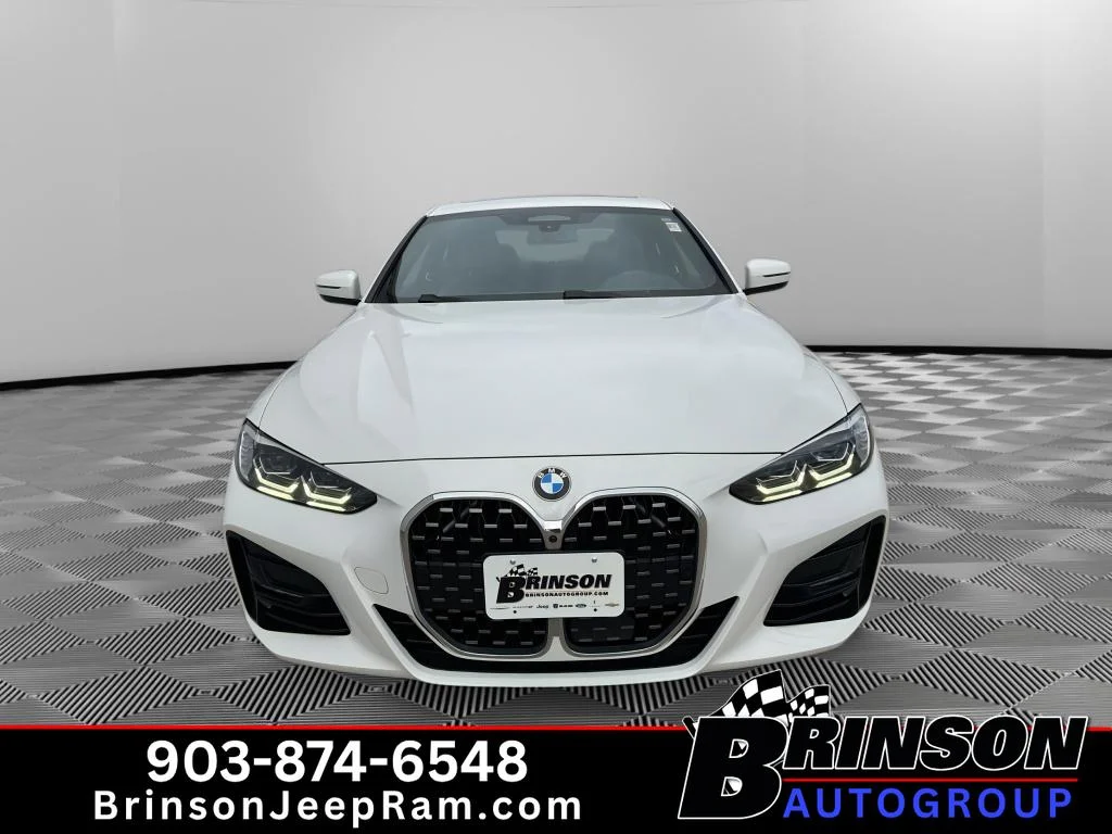 Used 2021 Alpine White BMW 430i image 2