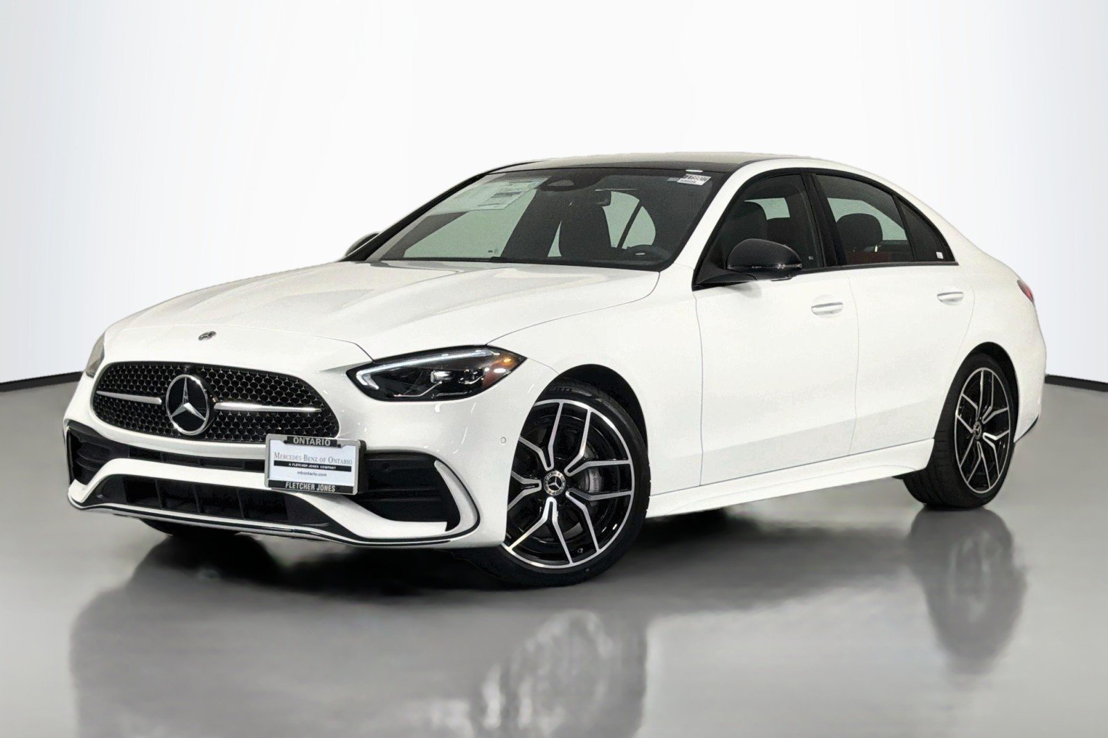New 2026 Polar White Mercedes-Benz C 300 Sedan image 1