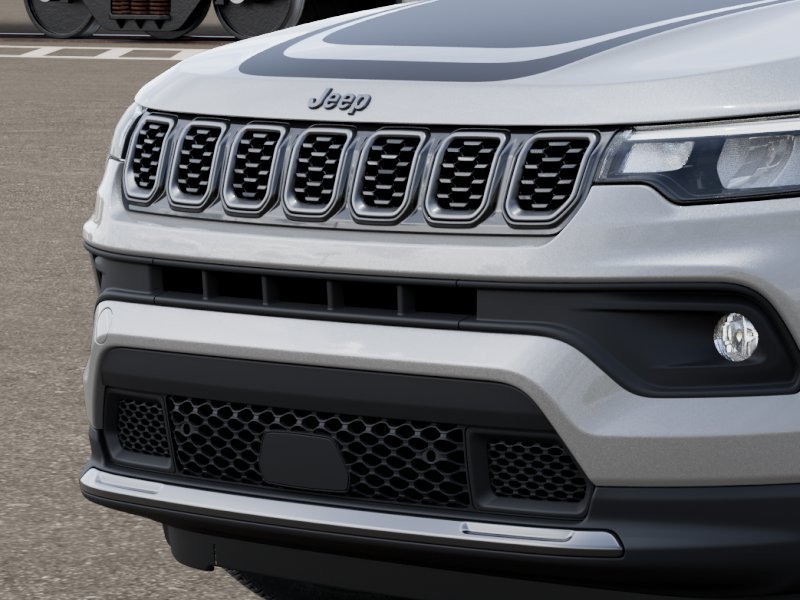 New 2026 Silver Zynith Metallic Clear-Coat Exterior Paint Jeep Latitude image 7