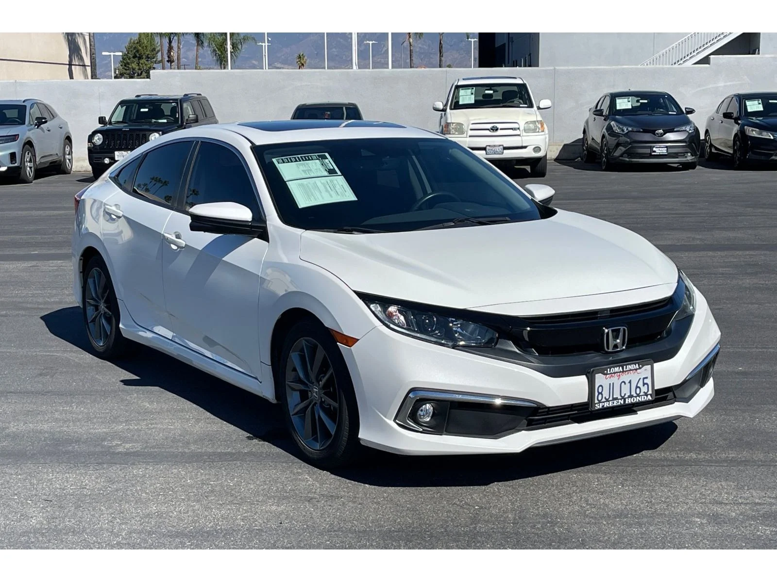 Used 2019 Platinum White Pearl Honda EX-L image 6