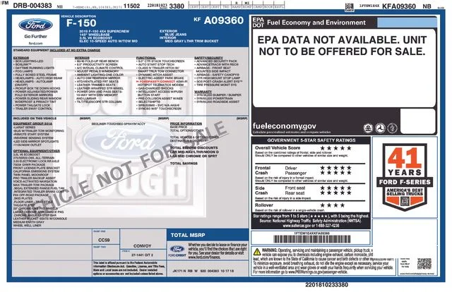 Used 2019 Blue Ford Lariat image 37
