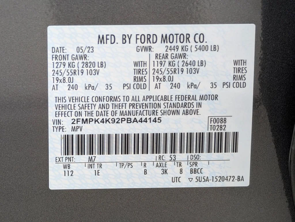 Certified Used 2023 Carbonized Gray Metallic Ford Titanium image 26