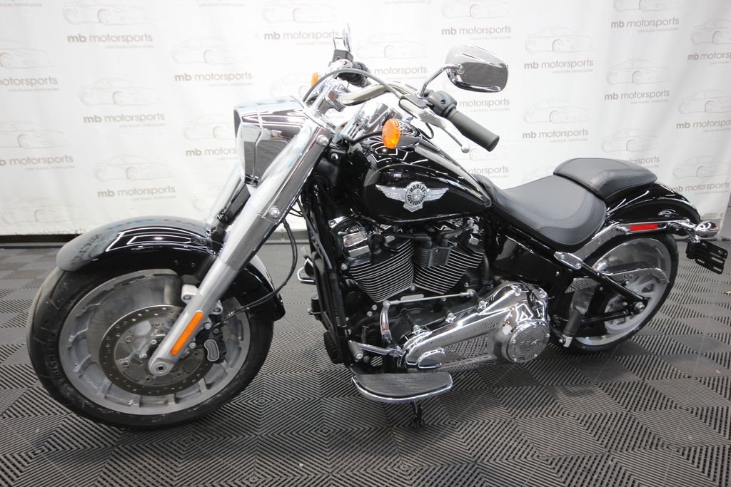 Used 2021 Black Harley-Davidson FLFBS image 2