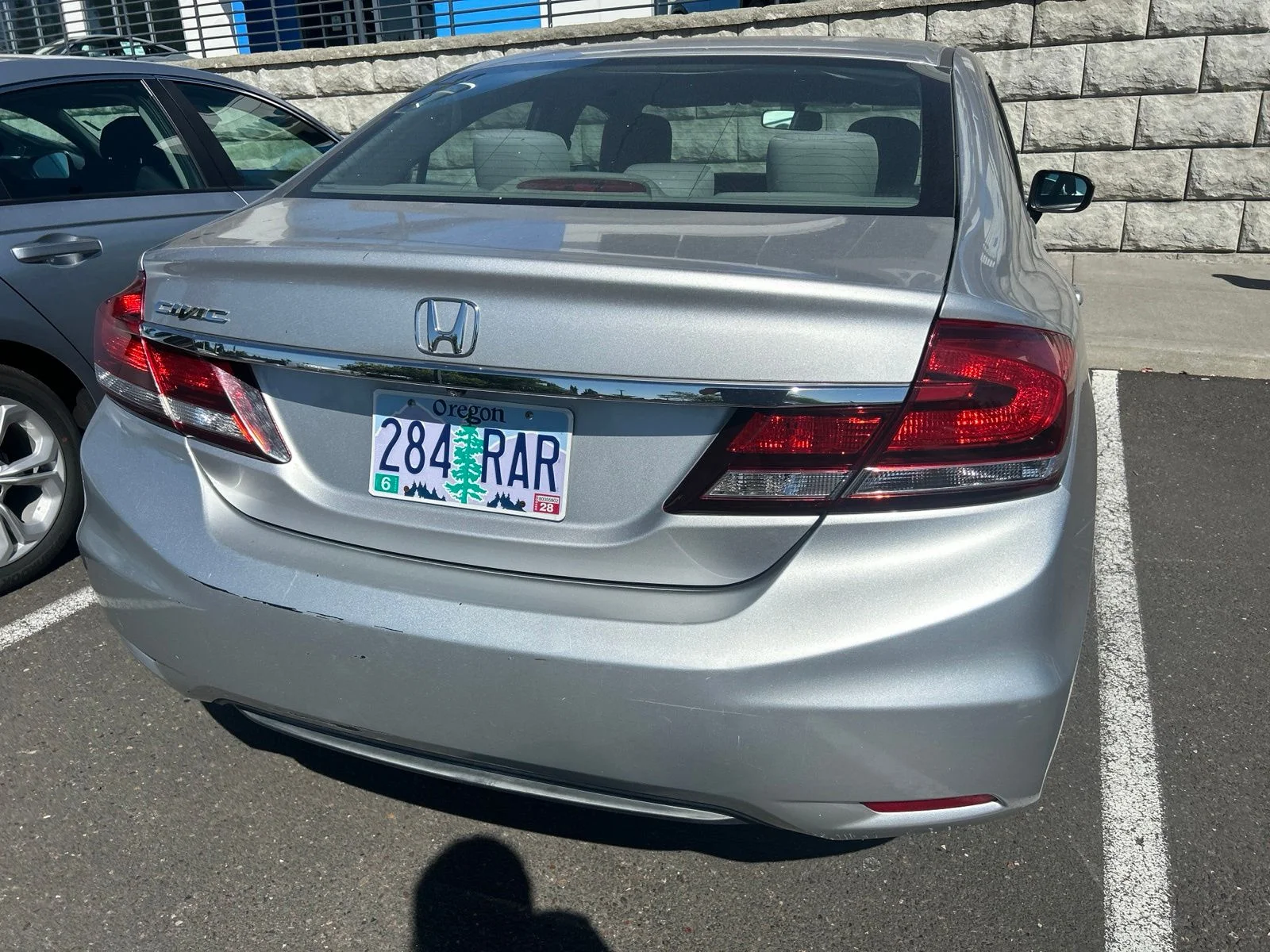 Used 2014 Alabaster Silver Metallic Honda LX image 6