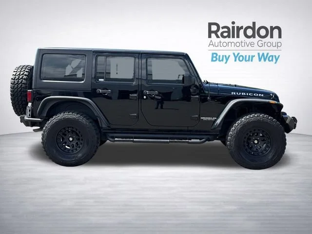 Used 2014 Black Clearcoat Jeep Unlimited Rubicon image 8
