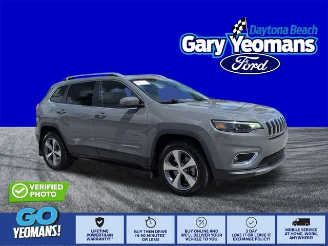 Certified Used 2021 Sting Gray Clearcoat Jeep Limited image 1
