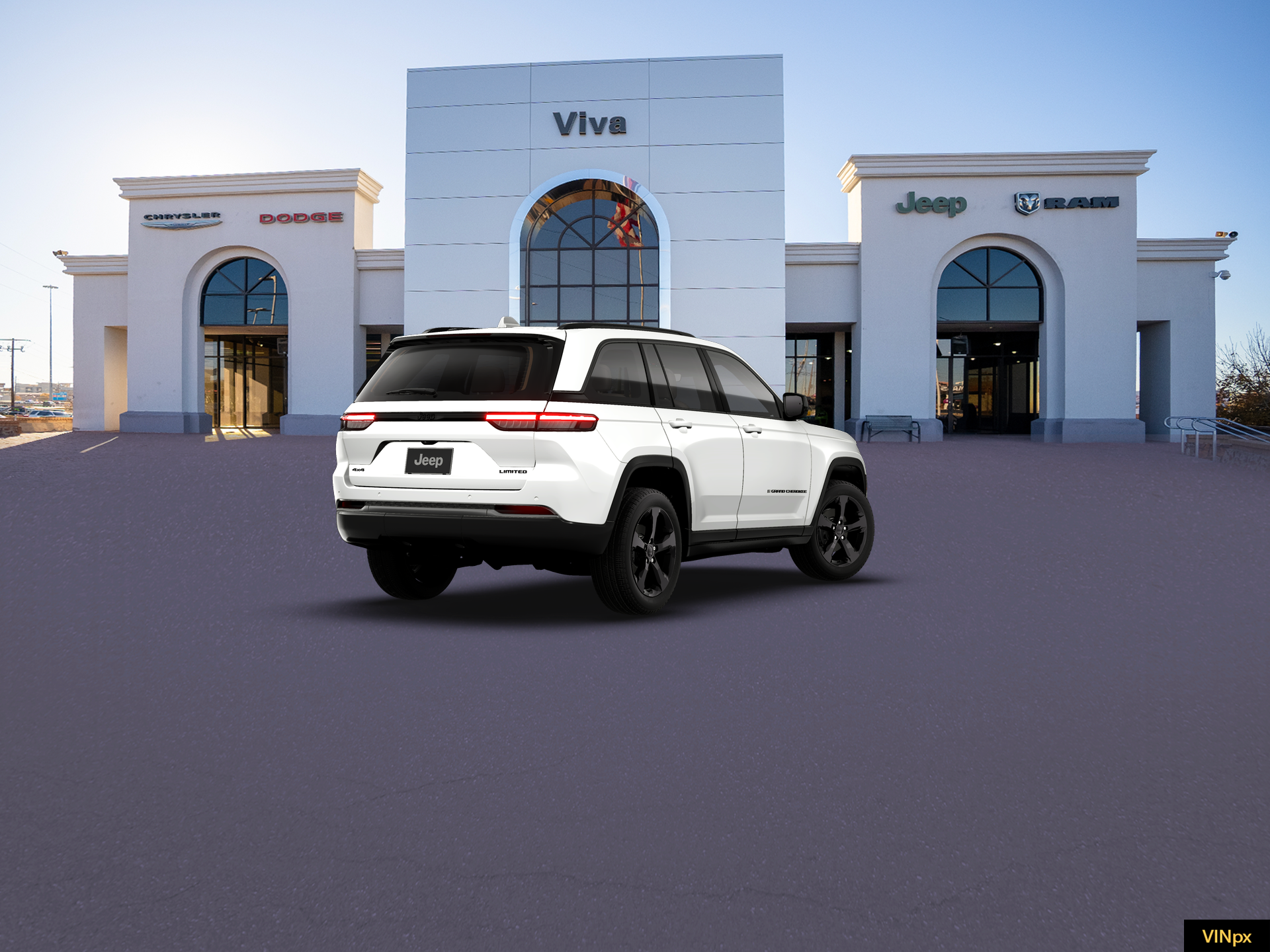 New 2026 Bright White Clear-Coat Exterior Paint Jeep Limited image 19