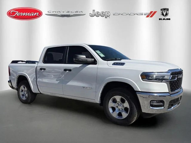 New 2026 Bright White Clear-Coat Exterior Paint RAM Big Horn/Lone Star image 1