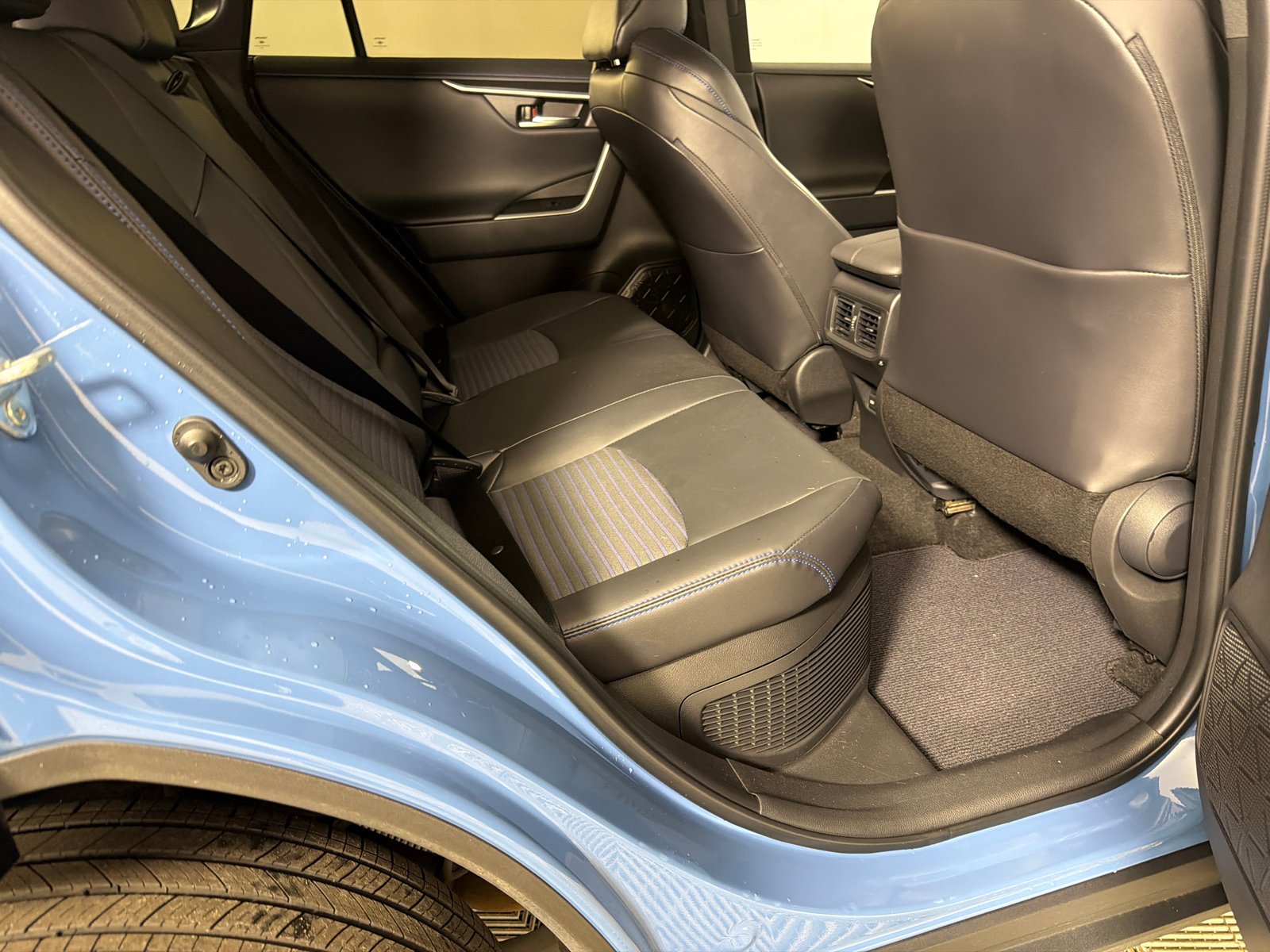Used 2024 Cavalry Blue/Midnight Black Metallic Toyota Hybrid XSE image 17