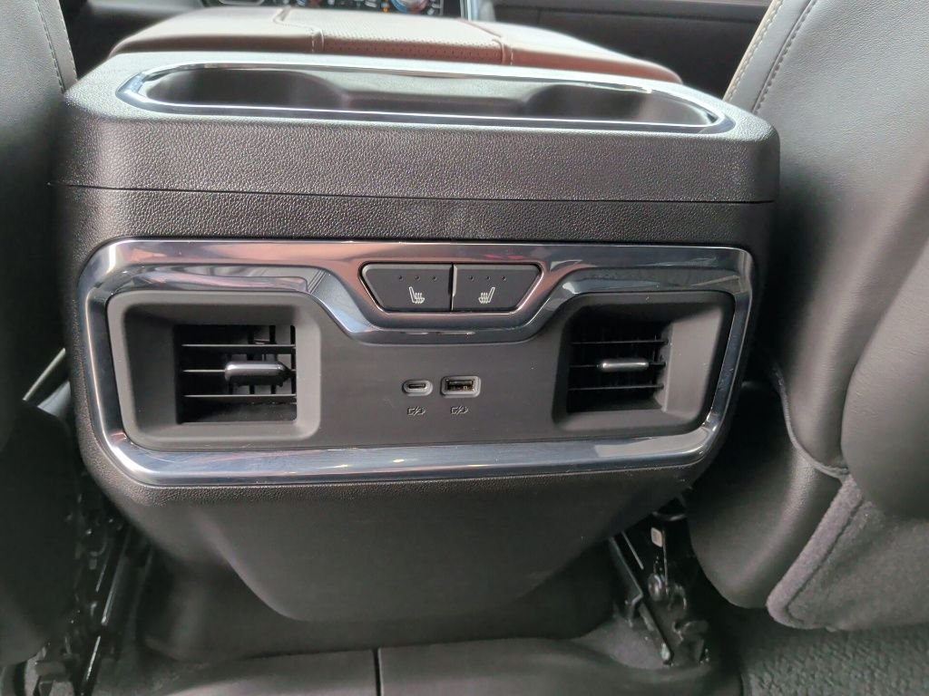 Used 2025 White Frost Tri-Coat GMC Denali Ultimate image 43