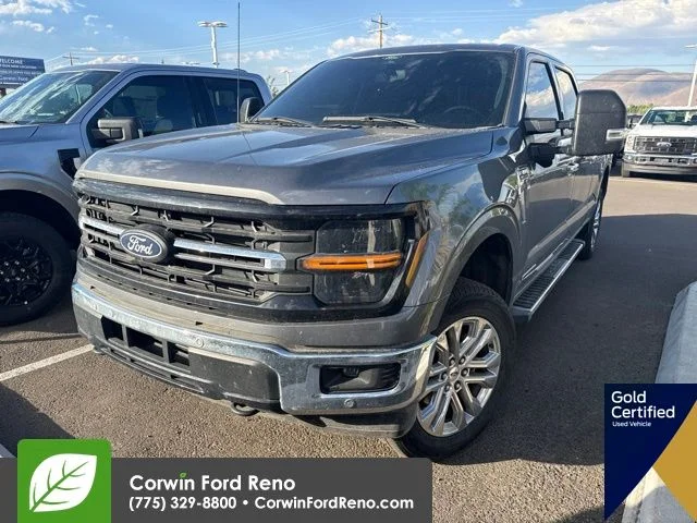 Used 2024 Gray Metallic Ford XLT image 4