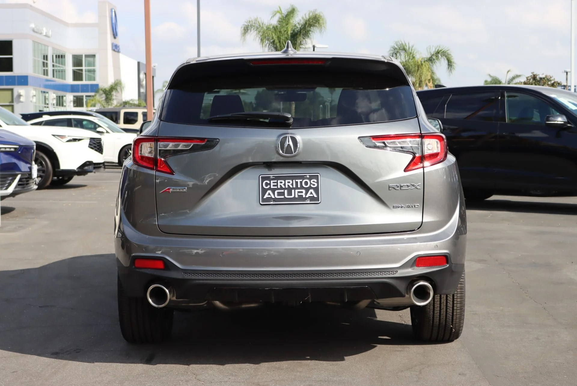 New 2026 Liquid Carbon Metallic Acura SH-AWD A-Spec image 4