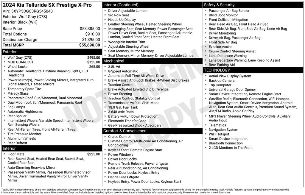 Used 2024 Gray Kia SX-Prestige X-Pro image 25
