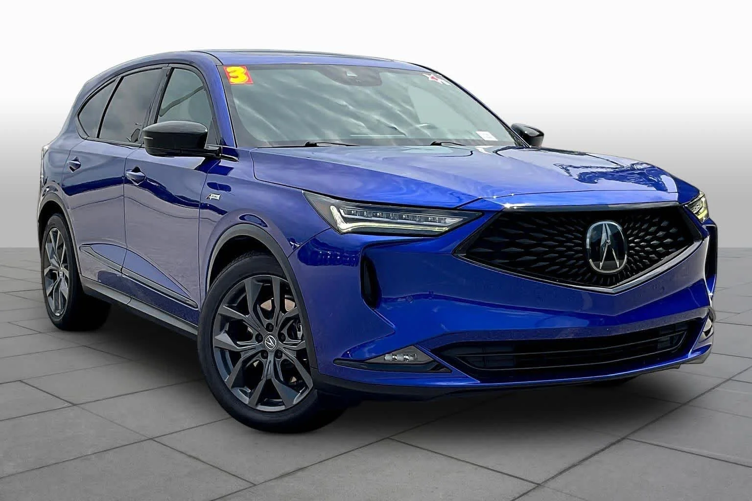 Used 2023 Apex Blue Pearl Acura w/A-Spec Package image 3