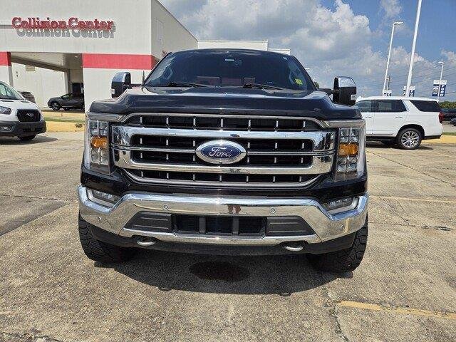 Used 2021 Agate Black Metallic Ford LARIAT image 8