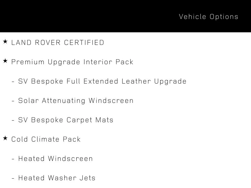 Certified Used 2025 White Land Rover SE image 10