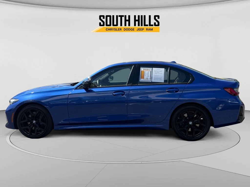Used 2025 Blue BMW M340i xDrive image 2