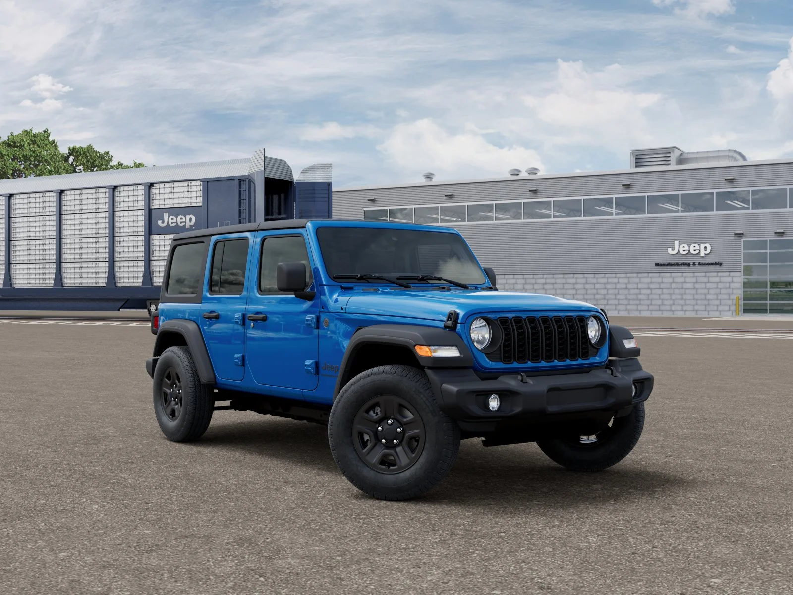 New 2026 Hydro Blue Pearl-Coat Exterior Paint Jeep  image 31