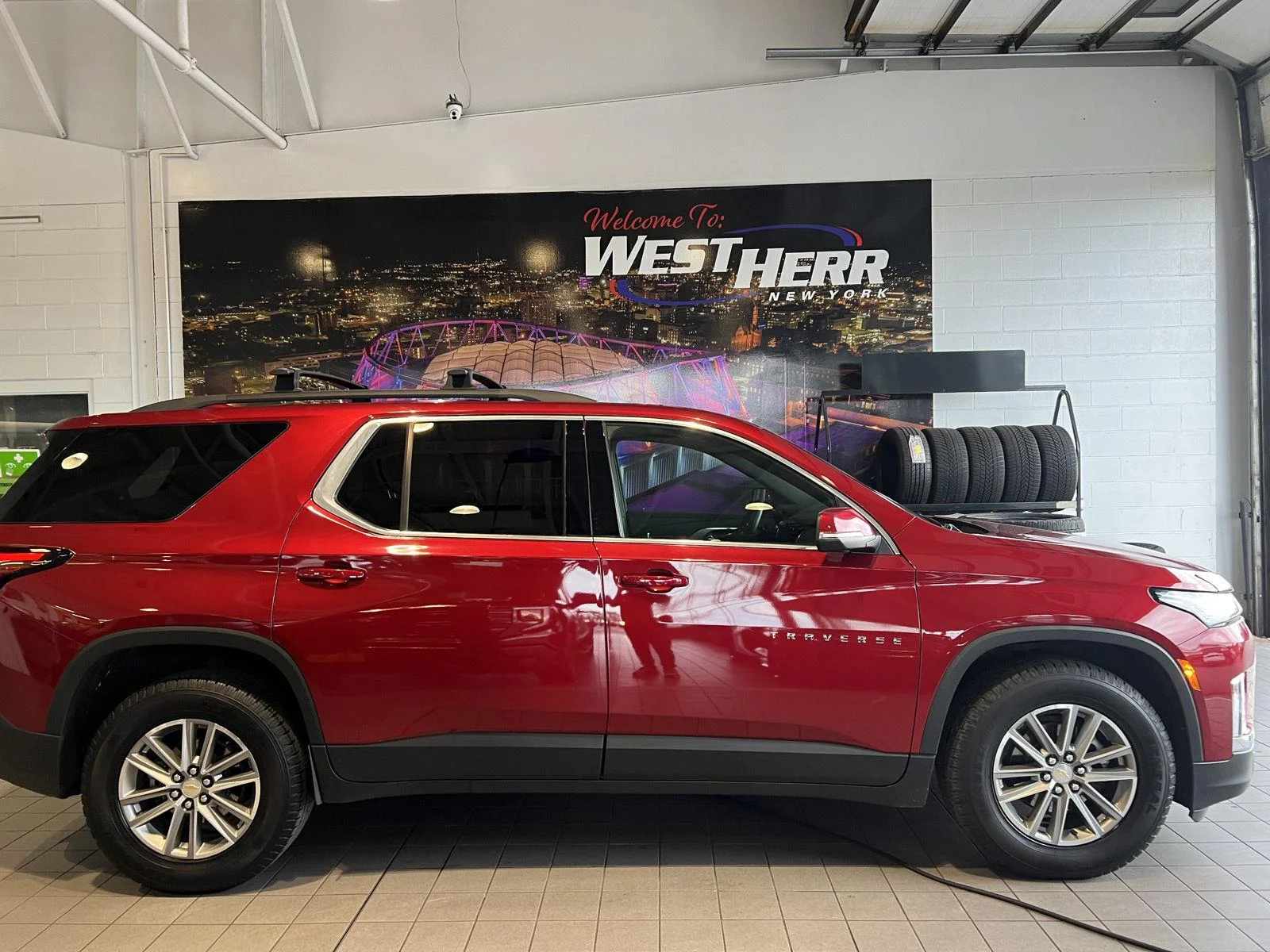 Used 2023 Radiant Red Tintcoat Chevrolet LT Leather image 7