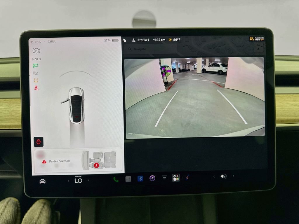Used 2022 White Tesla Performance image 14