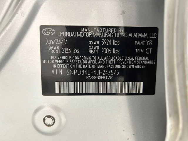 Used 2018 Silver Hyundai SEL image 20