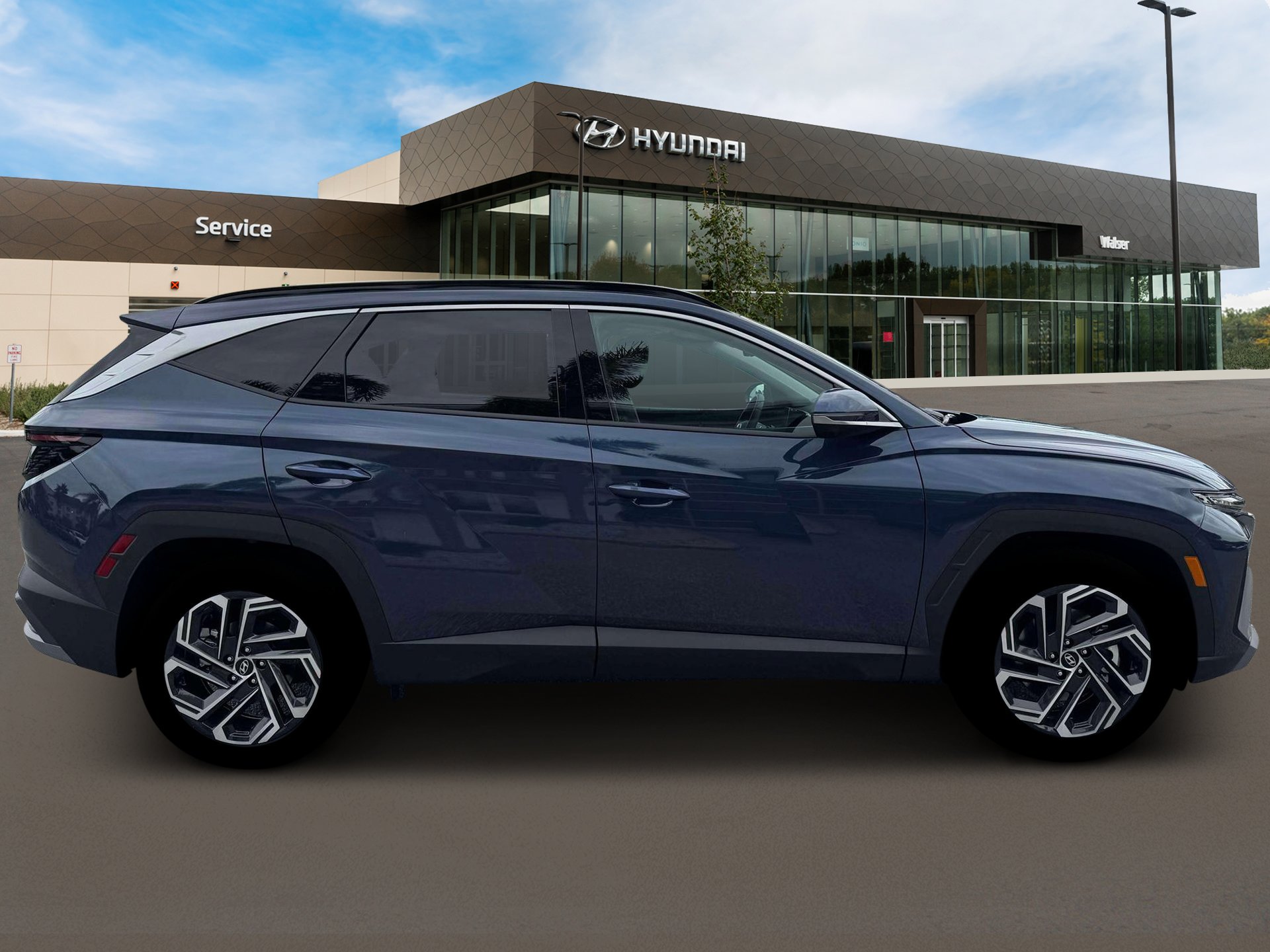 New 2026 Atlantis Blue Hyundai Limited AWD image 10