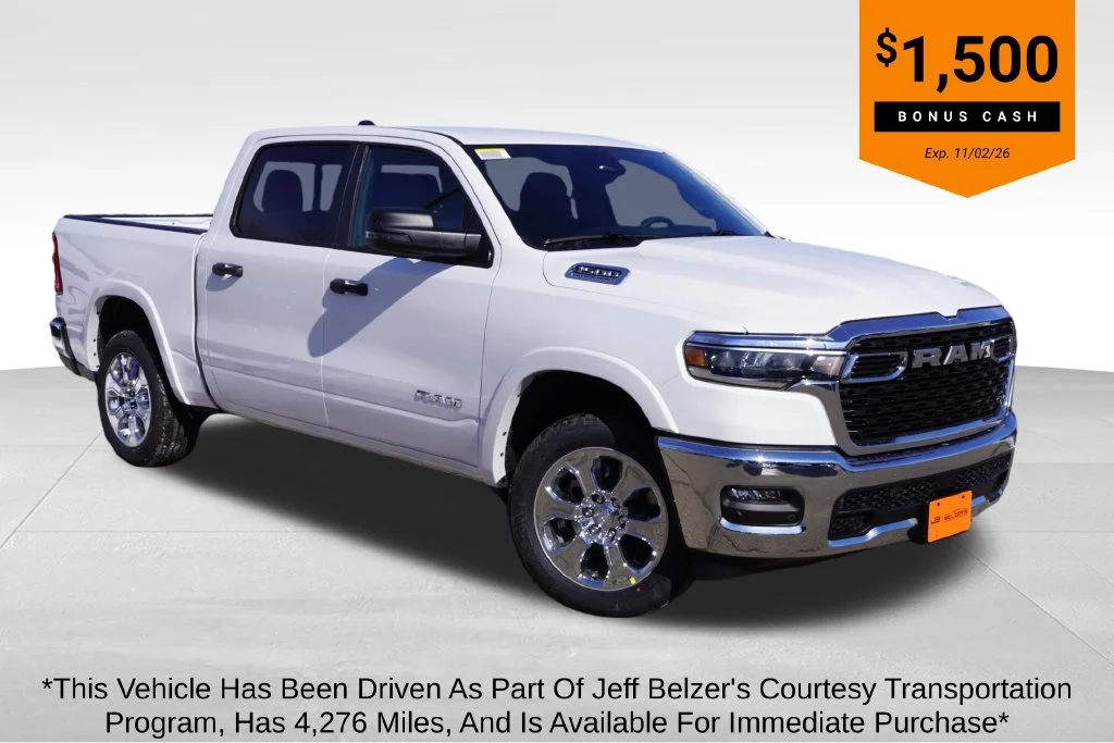 New 2026 Ram 1500 Big Horn 4D Crew Cab in #LD2632001 | Jeff
