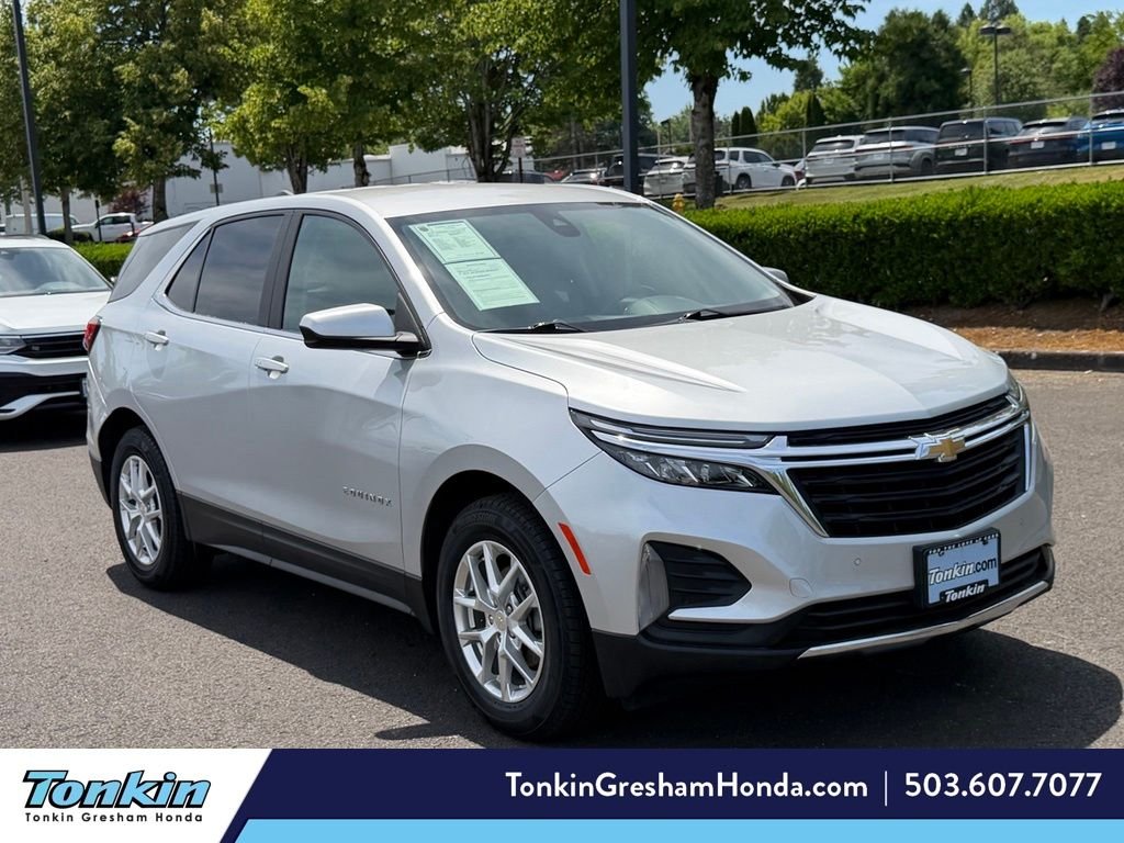 Used 2022 Silver Ice Metallic Chevrolet LT image 1