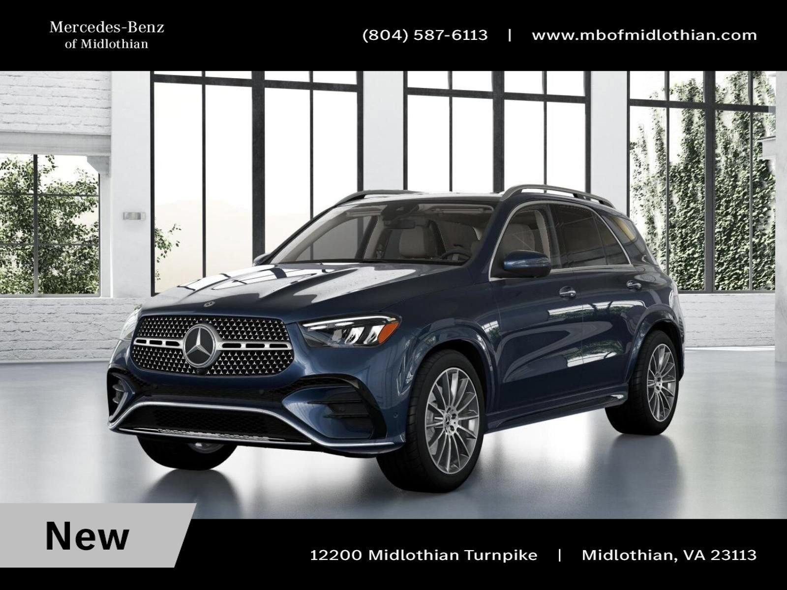 New 2026 Twilight Blue Metallic Mercedes-Benz GLE 350 image 85