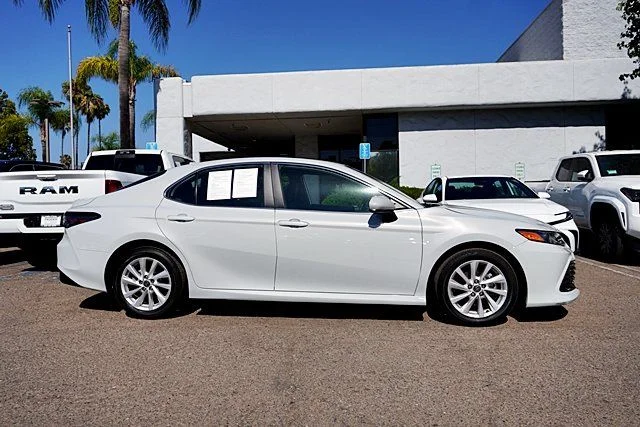 Used 2024 White Toyota LE image 6