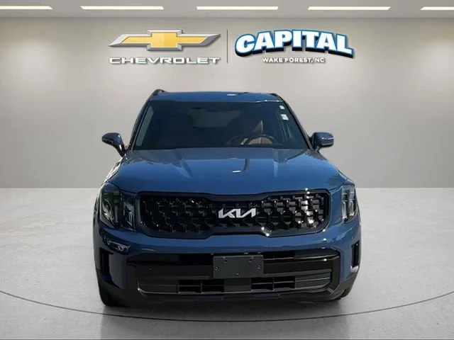 Used 2024 Blue Kia EX X-Line image 8