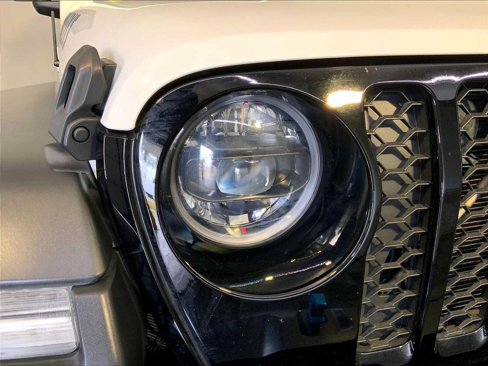 Used 2023 Bright White Clearcoat Jeep Willys image 13