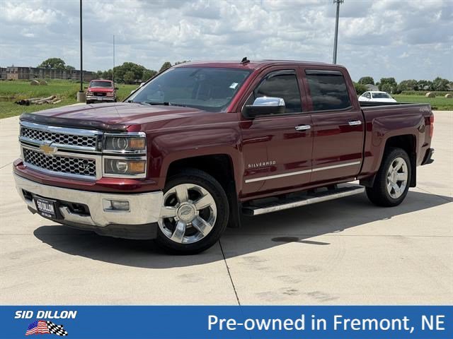 Pre-Owned 2014 Chevrolet Silverado 1500 LTZ Crew Cab in #1T5376H