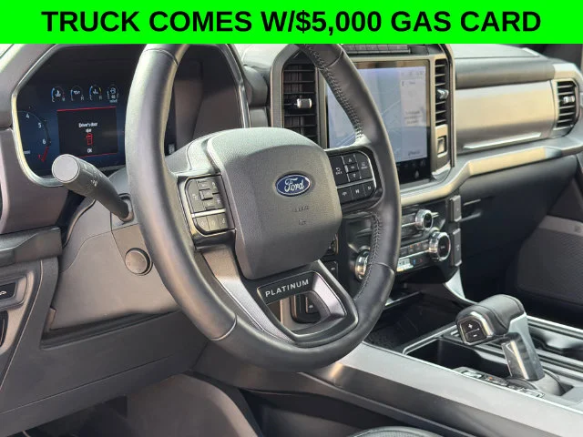 Used 2024 Black Ford Platinum image 21