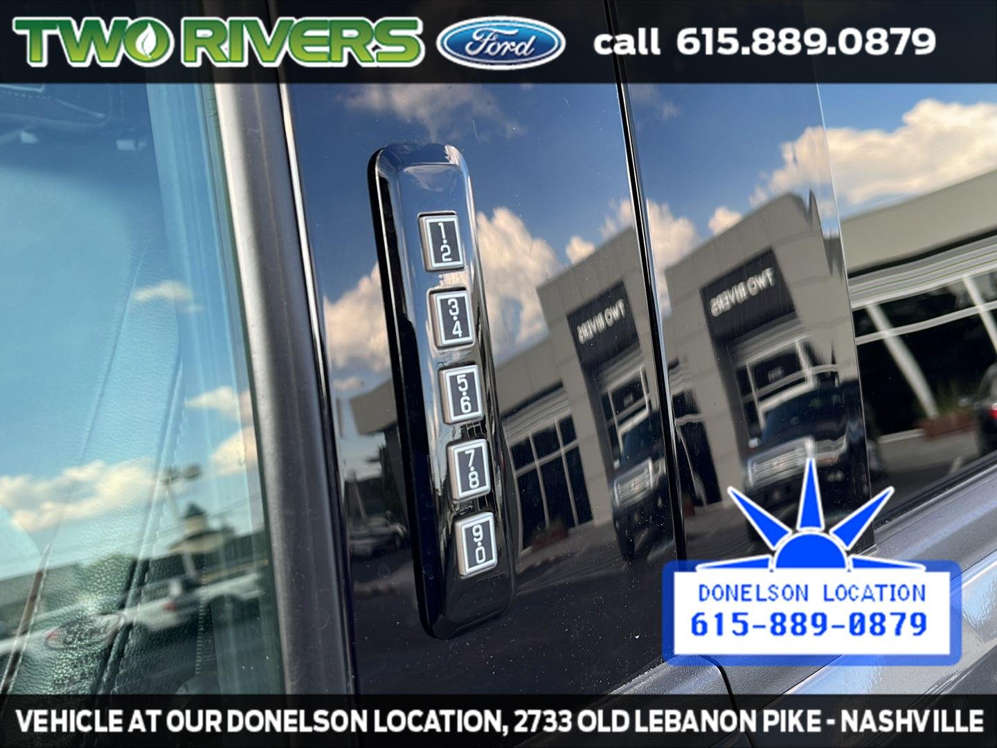 Used 2021 Carbonized Gray Metallic Ford LARIAT image 8