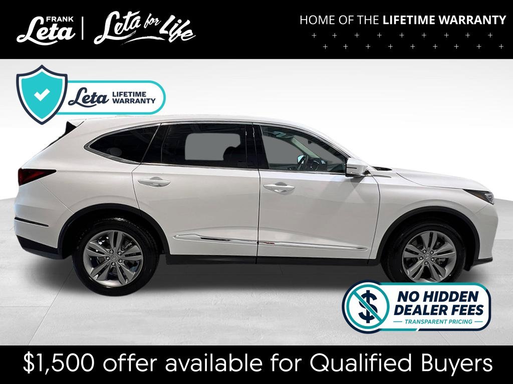 New 2026 Platinum White Pearl Acura  image 9