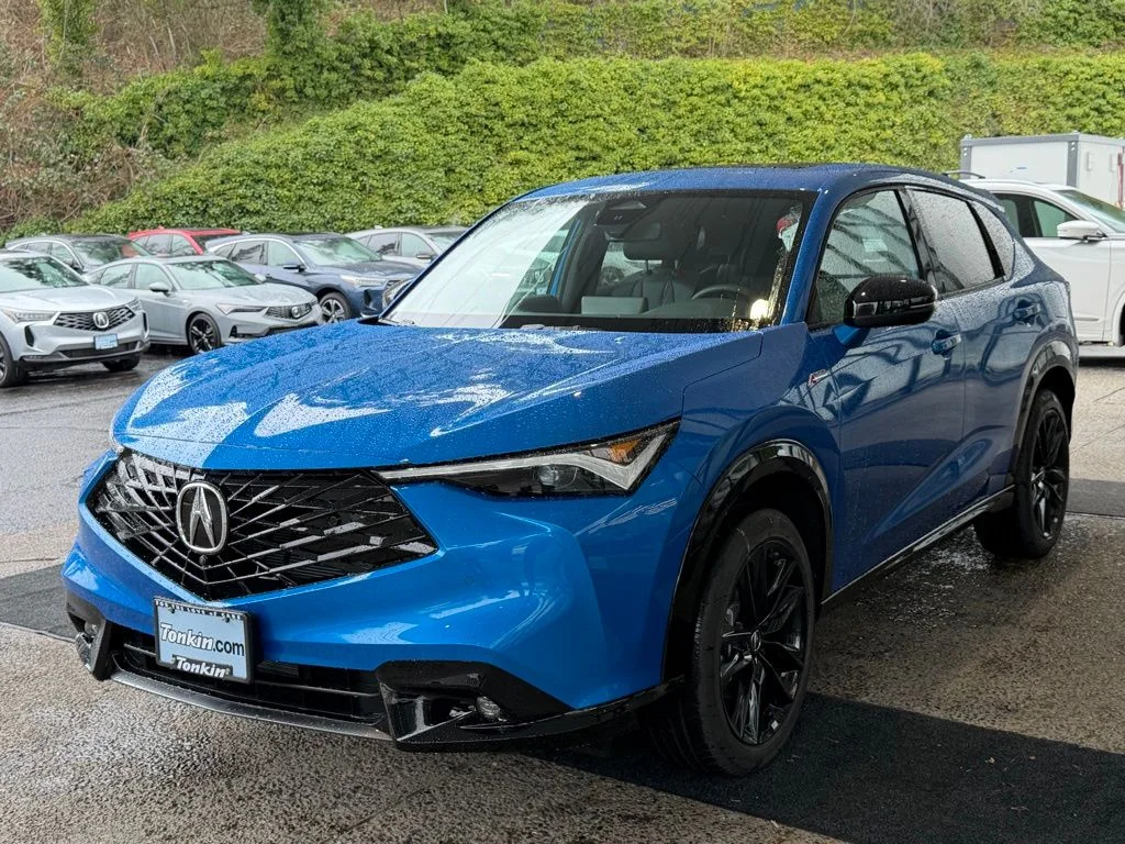 New 2026 Double Apex Blue Pearl II Acura A-Spec with Advance Package AWD image 4