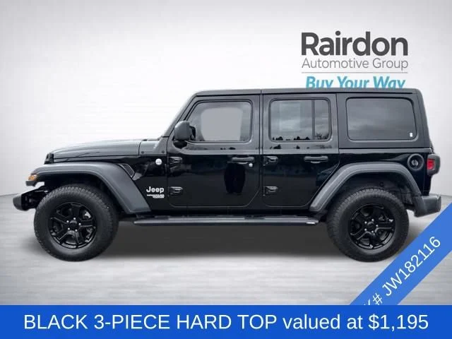Used 2018 Black Clearcoat Jeep Sport S image 4