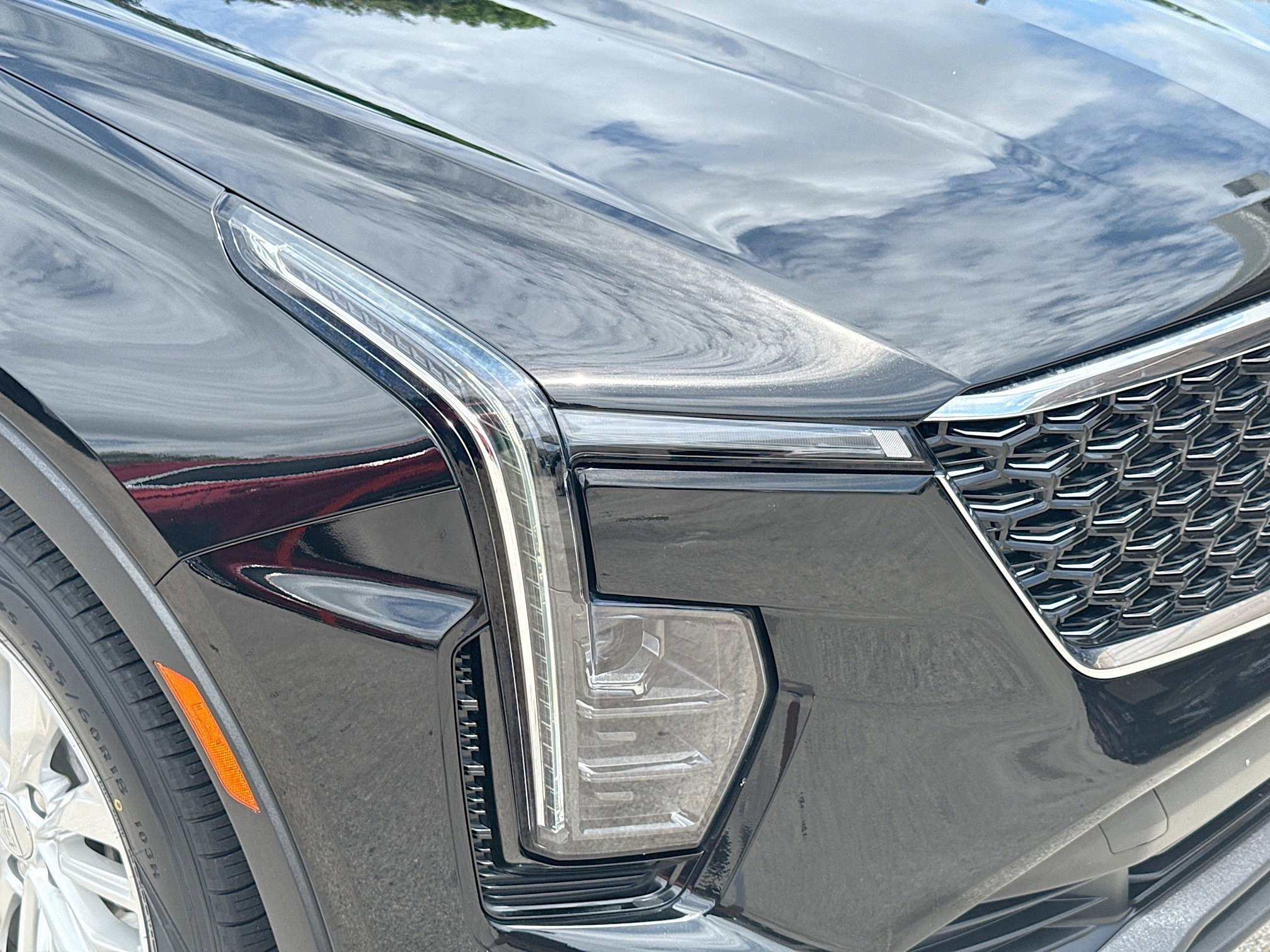 Used 2024 Stellar Black Metallic Cadillac FWD Luxury image 35