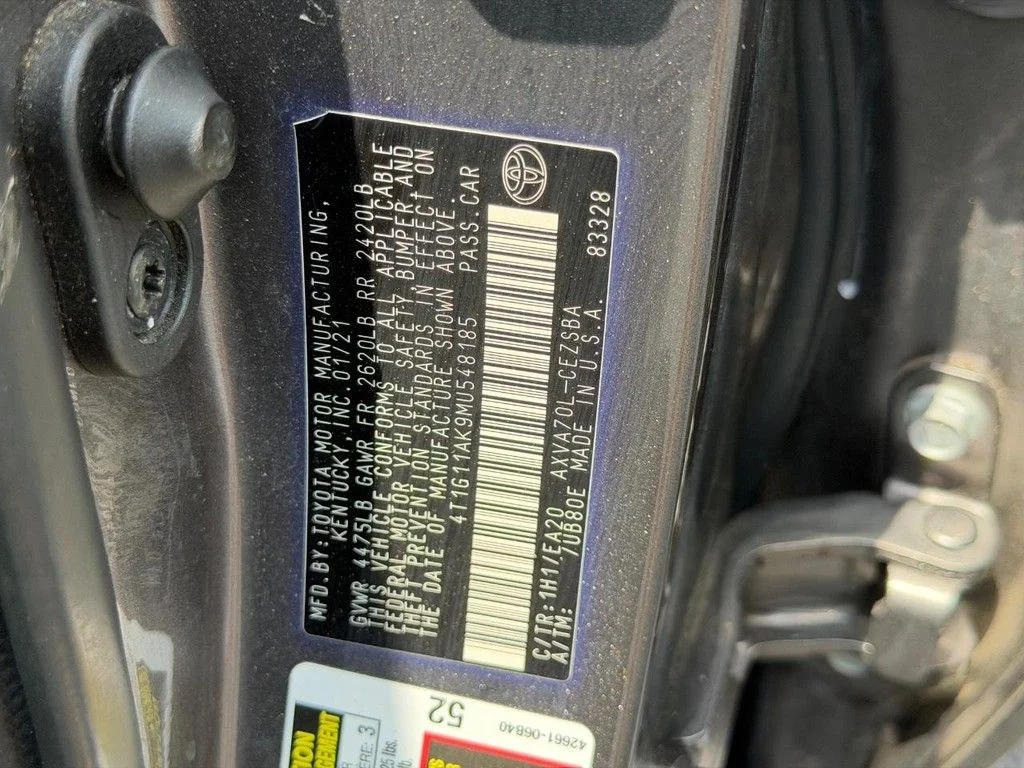 Certified Used 2021 Gray Toyota SE image 25