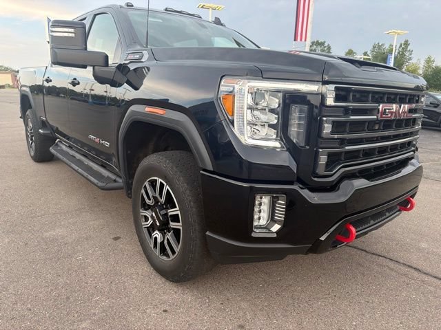 Used 2021 ONYX BLACK GMC AT4 image 3