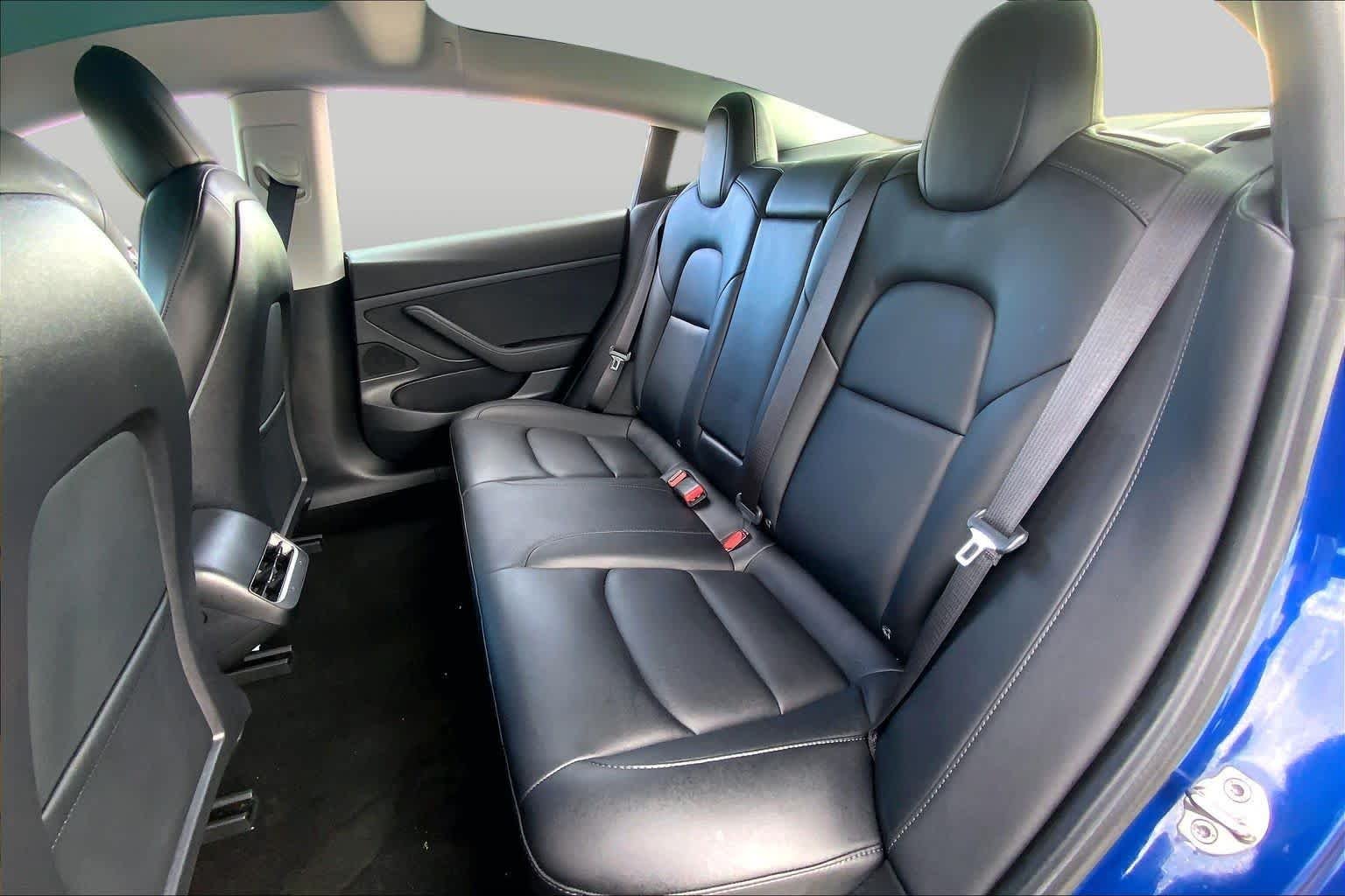 Used 2021 Deep Blue Metallic Tesla Standard Range Plus image 19