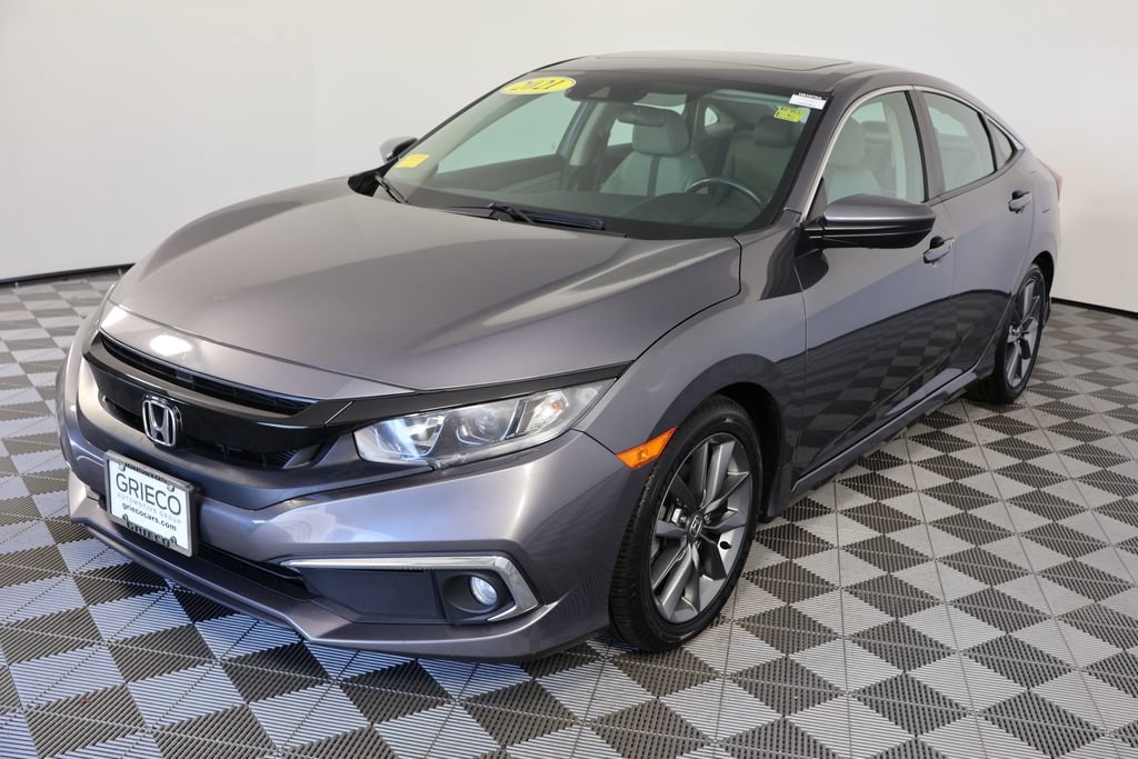 Used 2021 Modern Steel Metallic Honda EX image 8