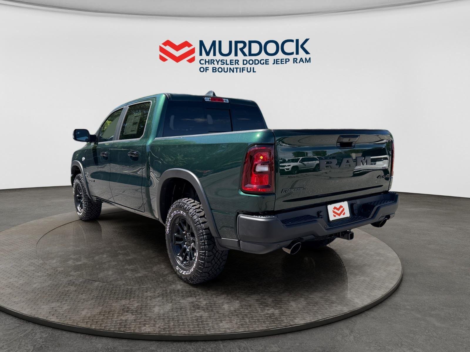 New 2026 Serrano-Green Metallic Exterior Paint RAM Rebel image 3